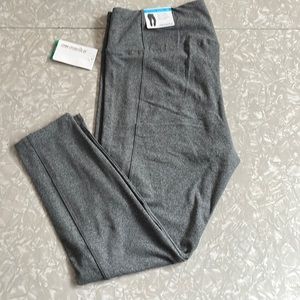 NWT Heather High Rise Tummy Control Leggings. 1X.